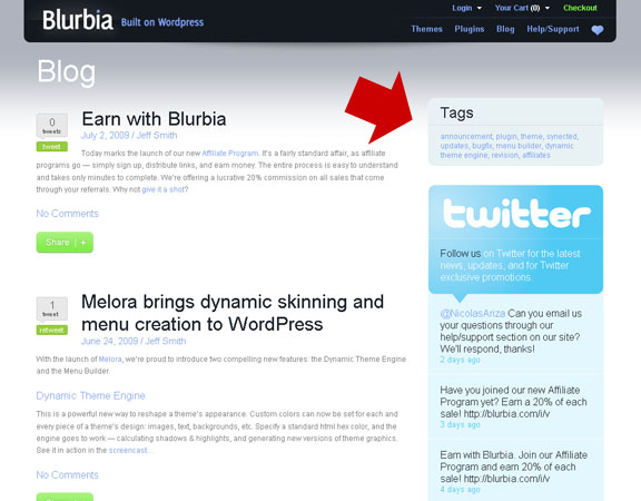 So does Blurbia - but with rounded containers widgets-4