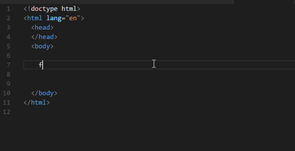 Emmet in HTML