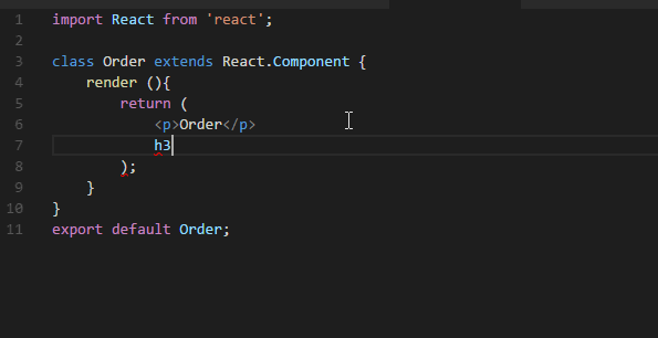 Emmet in React