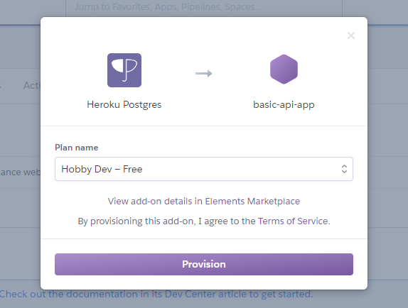 heroku postgres