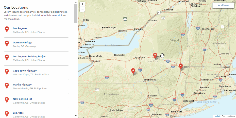 Salesforce Map