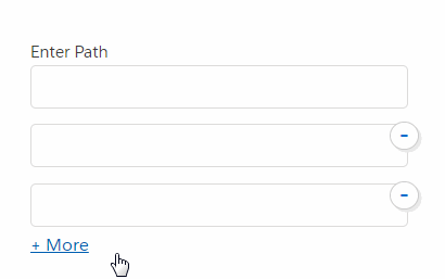 Salesforce repeating fields