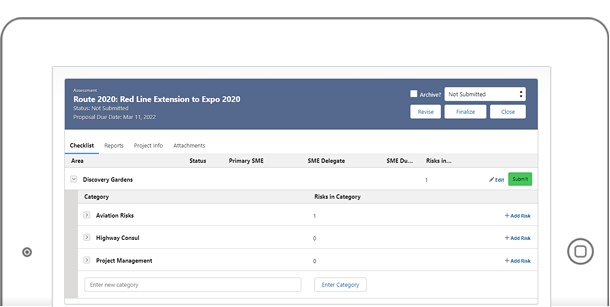 ParRisk feature